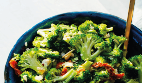 Broccoli, Feta & Roast Tomato Salad