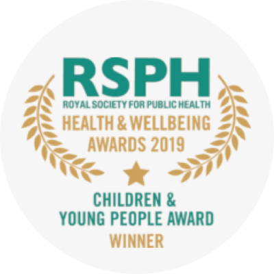 The Royal Society for Public Health Award for Children and Young People in 2019