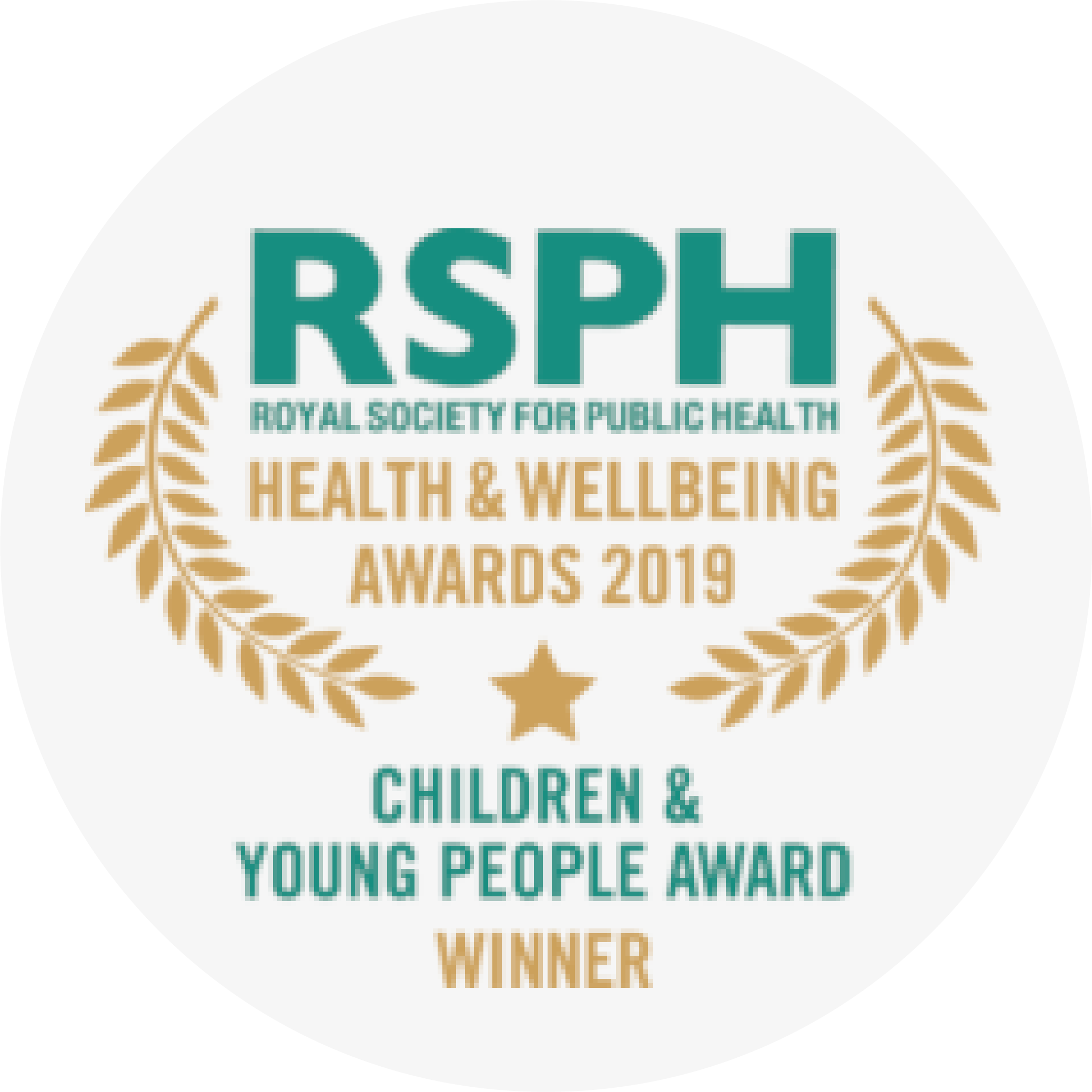 The Royal Society for Public Health Award for Children and Young People in 2019