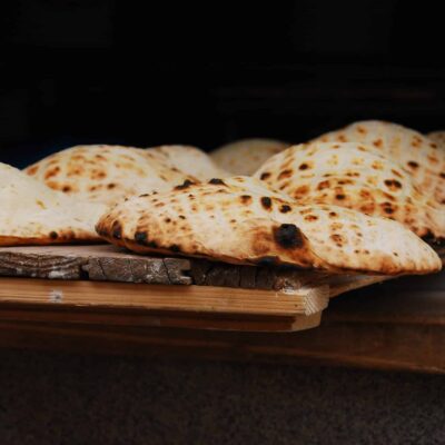 Cooked flatbreads