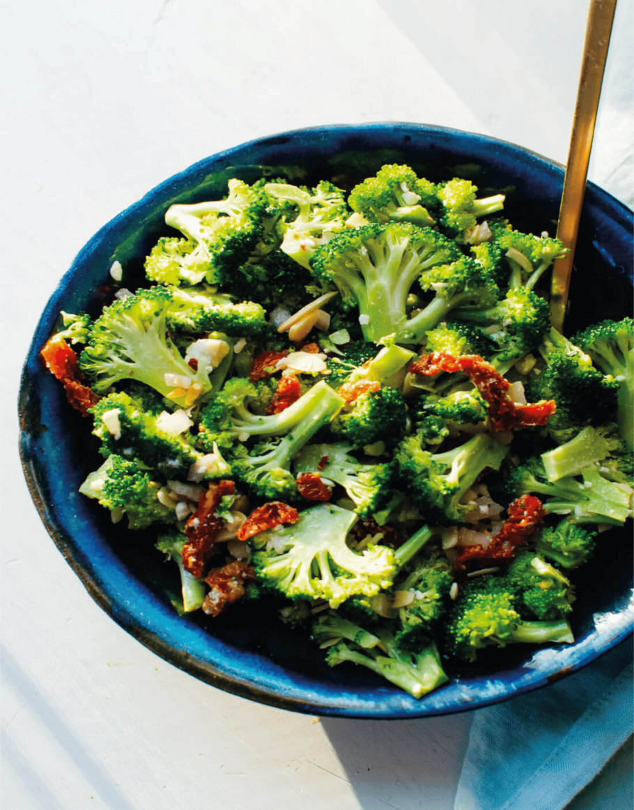 Broccoli, Feta & Roast Tomato Salad