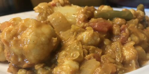 Lentil & Cauliflower Curry